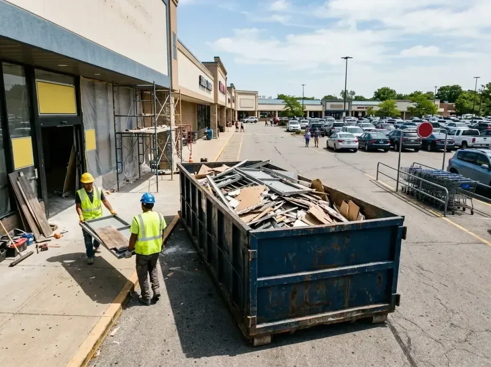 retail-store-renovation-debris-003 — frequently asked questions, Roll-off Dumpster Rentals in Spanish Fork, UT